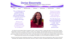 Desktop Screenshot of denisebissonnette.com